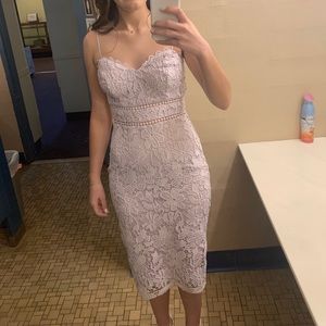 Lace Midi Dress
